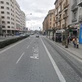 Avenida del Conde Oliveto en Pamplona / Iruña