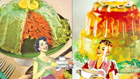 Als anys 50 del segle passat s’afegia gelatina a molts plats