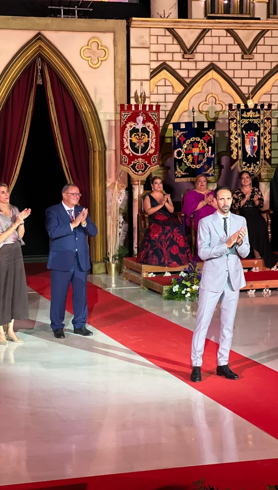 Juanfran Torres, en el acto de presentación de las fiestas de Crevillent