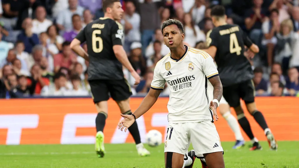 Rodrygo lamenta una ocasi&oacute;n fallada