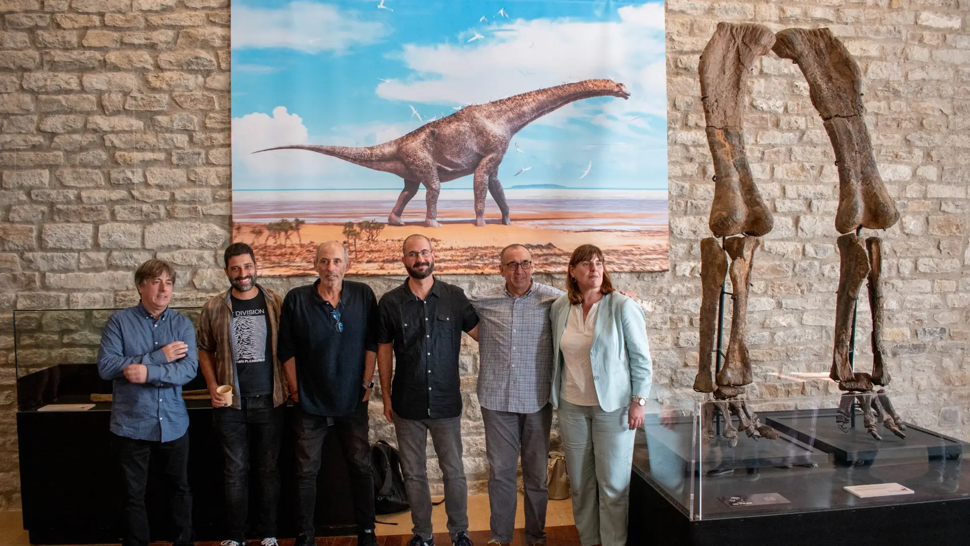 Presentan a uno de los dinosaurios más grandes del mundo descubierto en Morella: Garumbatitan morellensis
