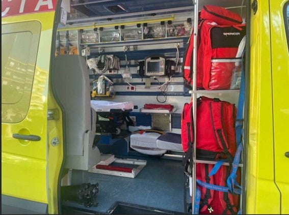 Dos heridos leves en un accidente de moto en Altea Dos heridos leves en un accidente de moto en Altea