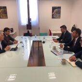 Reunión entre representantes del Ayuntamiento de Ciudad Real y RENFE