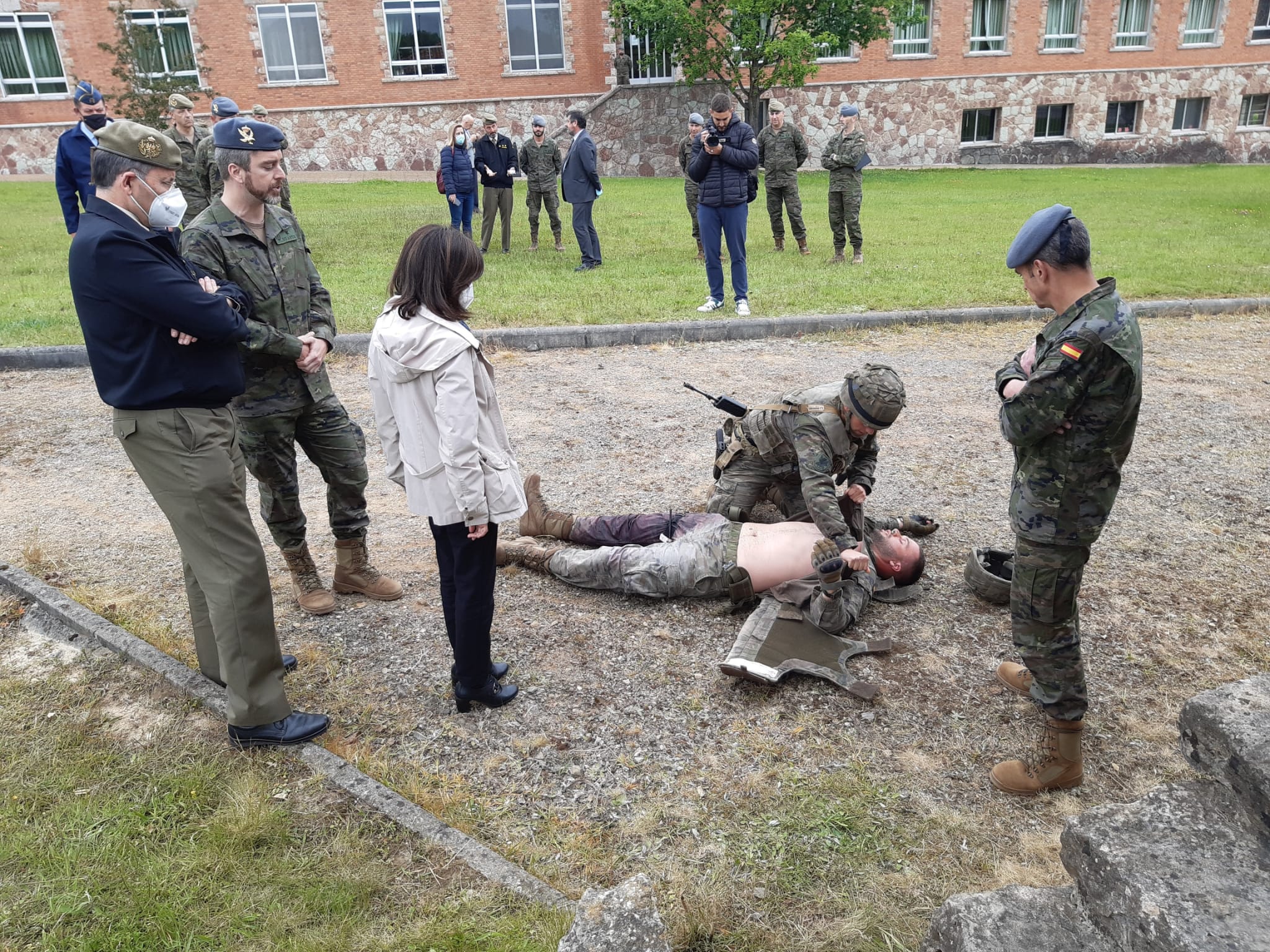 El comandante jefe del Regimiento Príncipe III considera que el destacamento es "merecedor" de la Medalla de Asturias El comandante jefe del Regimiento Príncipe III considera que el destacamento es "merecedor" de la Medalla de Asturias