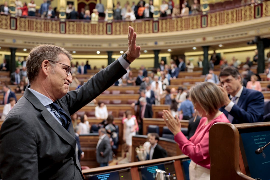Debate de investidura en directo: Feijóo fracasa en su intento de conseguir mayoría simple Debate de investidura en directo: Feijóo fracasa en su intento de conseguir mayoría simple