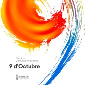 Cartel de la campaña institucional de la Generalitat Valenciana para el 9 d'Octubre 2023. Boke Bazán, autor. 