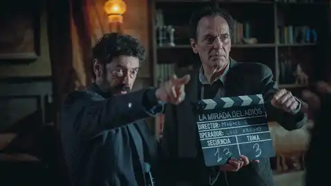 Los actores Manolo Solo y Jose Coronado, en una imagen promocional de 'Cerrar los ojos' Los actores Manolo Solo y Jose Coronado, en una imagen promocional de 'Cerrar los ojos'