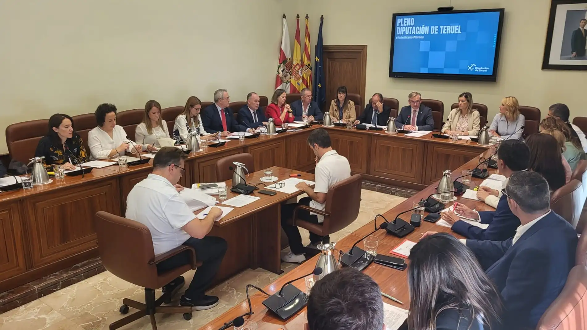 Pleno de la Diputación de Teruel