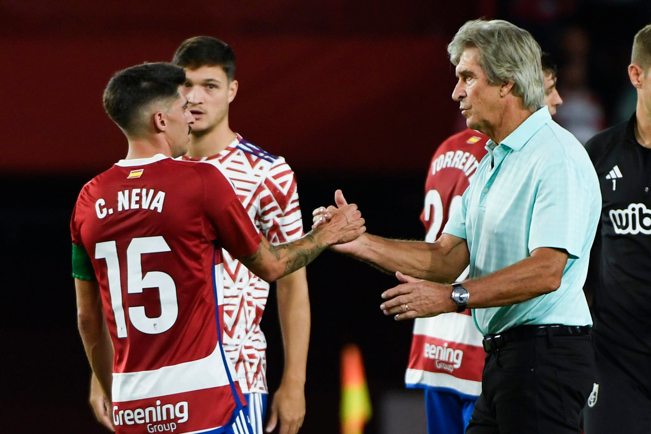 Pellegrini habla de "criterio discutible" en el gol anulado a Chadi Riad Pellegrini habla de "criterio discutible" en el gol anulado a Chadi Riad