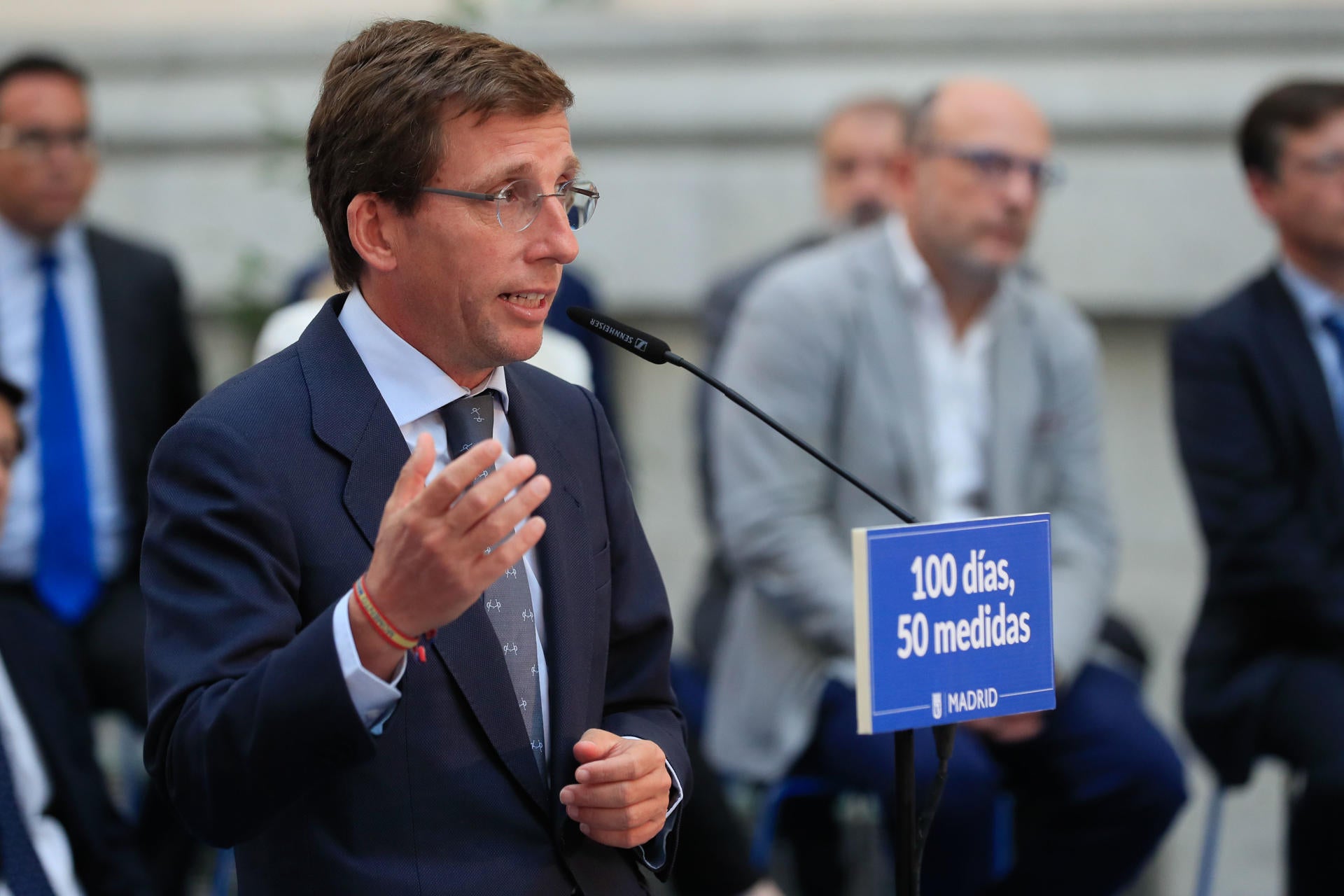 Almeida pide que se aceleren también las obras para remodelar todo el Palacio de Congresos Almeida pide que se aceleren también las obras para remodelar todo el Palacio de Congresos