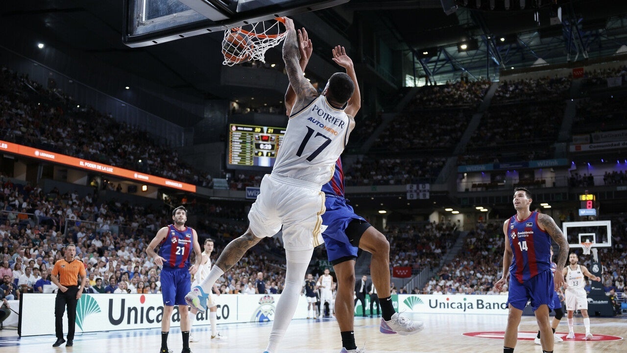 Poirier lidera la victoria del Madrid en el segundo Clásico de la temporada Poirier lidera la victoria del Madrid en el segundo Clásico de la temporada