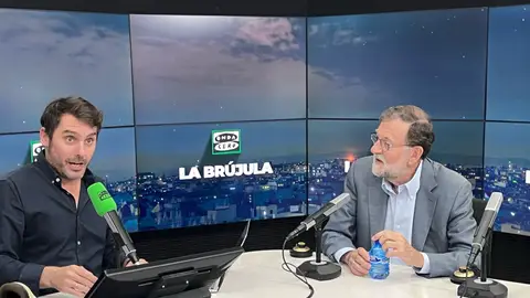 Mariano Rajoy con Rafa Latorre en La Brújula de Onda Cero Mariano Rajoy con Rafa Latorre en La Brújula de Onda Cero