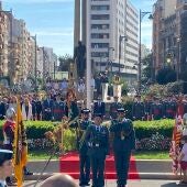 Izado de la Enseña Nacional | Actos conmemorativos de la Guardia Civil en Logroño