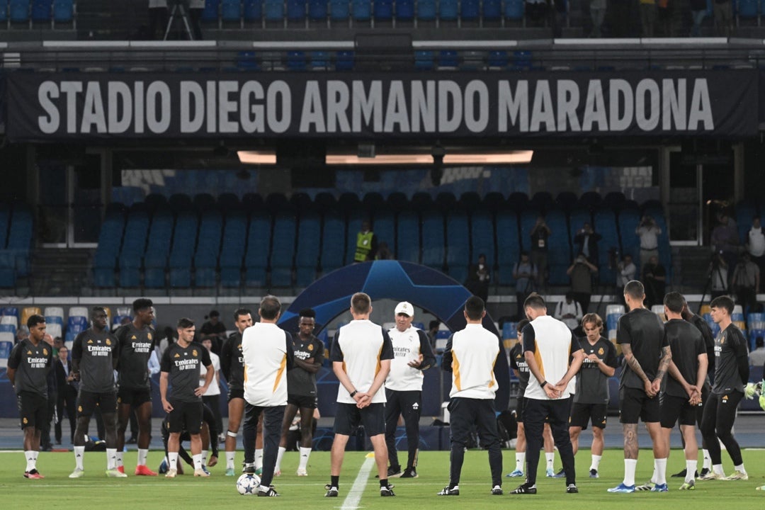 Nápoles - Real Madrid: examen de nivel en casa de Maradona Nápoles - Real Madrid: examen de nivel en casa de Maradona