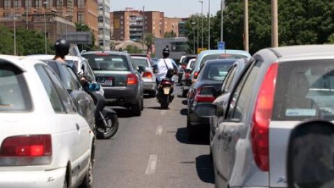 Atasco en Sevilla