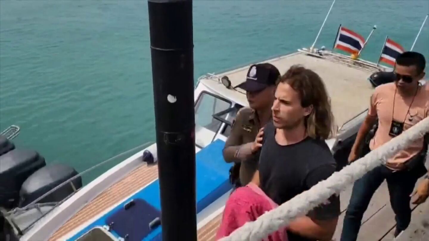 Daniel Sancho, detenido por la Polic&iacute;a tailandesa