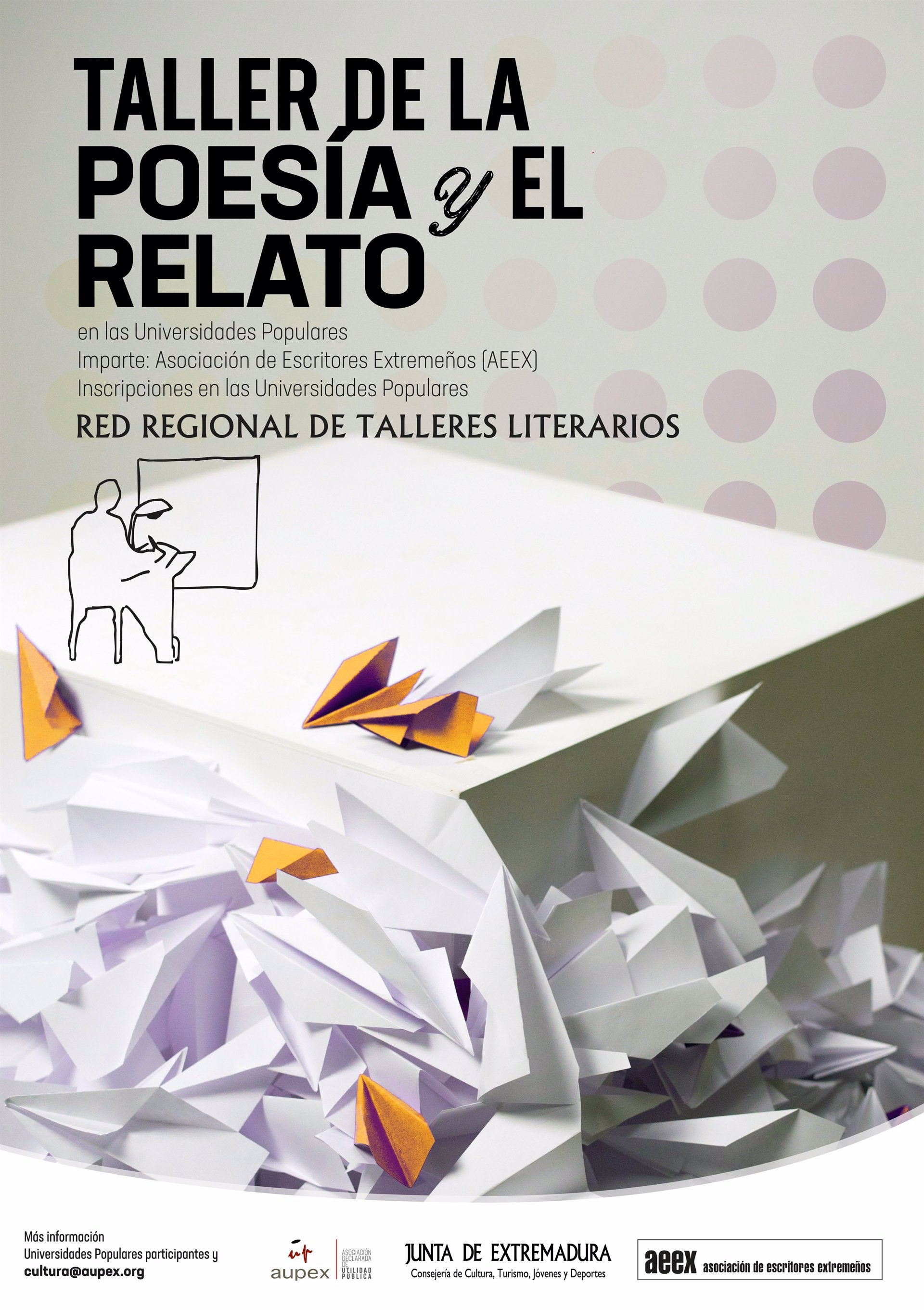 Las Universidades populares extremeñas celebran durante el mes de octubre seis talleres de poesía y relato Las Universidades populares extremeñas celebran durante el mes de octubre seis talleres de poesía y relato