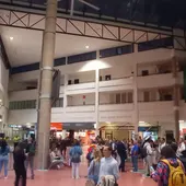 Estación del AVE de Ciudad Real esta mañana Estación del AVE de Ciudad Real esta mañana