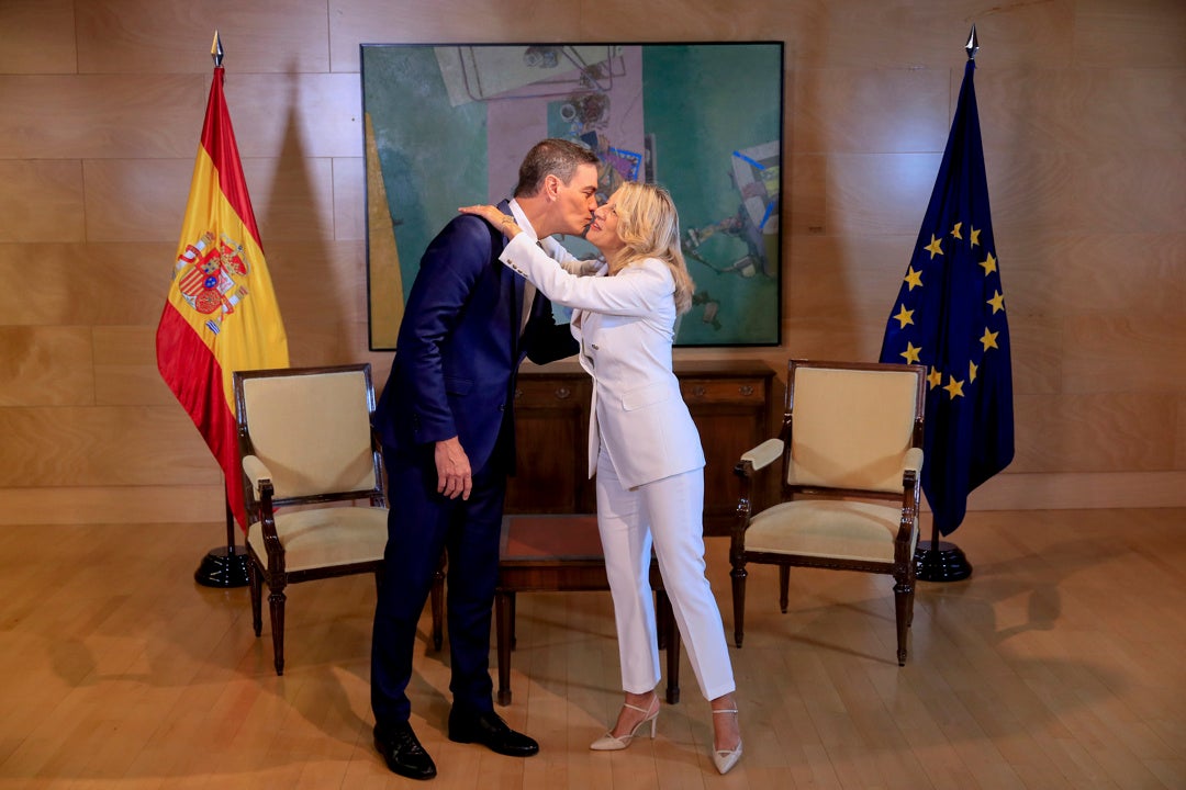 Sánchez y Díaz "acelerarán" la negociación para cerrar un acuerdo este mes Sánchez y Díaz "acelerarán" la negociación para cerrar un acuerdo este mes