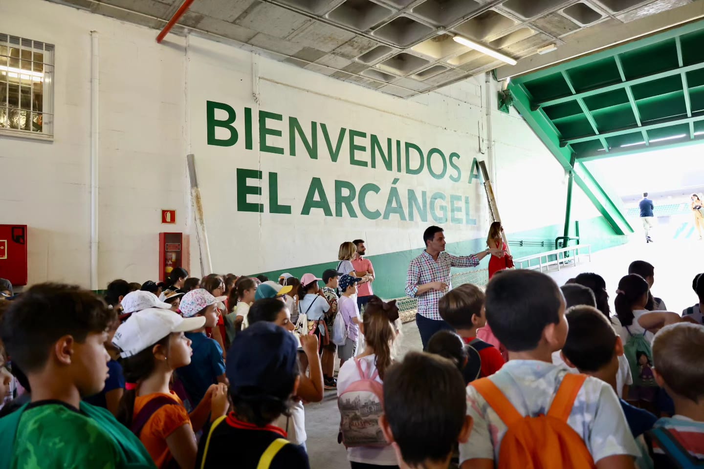 El Aula Blanquiverde recibe a sus primeros visitantes El Aula Blanquiverde recibe a sus primeros visitantes