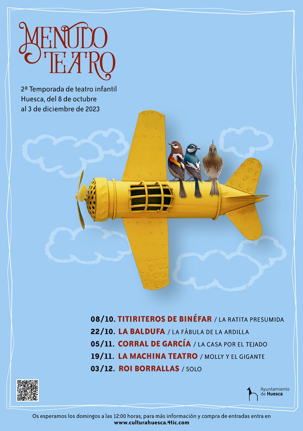 Arranca la temporada de Menudo Teatro en Huesca Arranca la temporada de Menudo Teatro en Huesca
