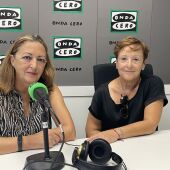 María Botella y Rosa García de Anémona Marina Baixa.