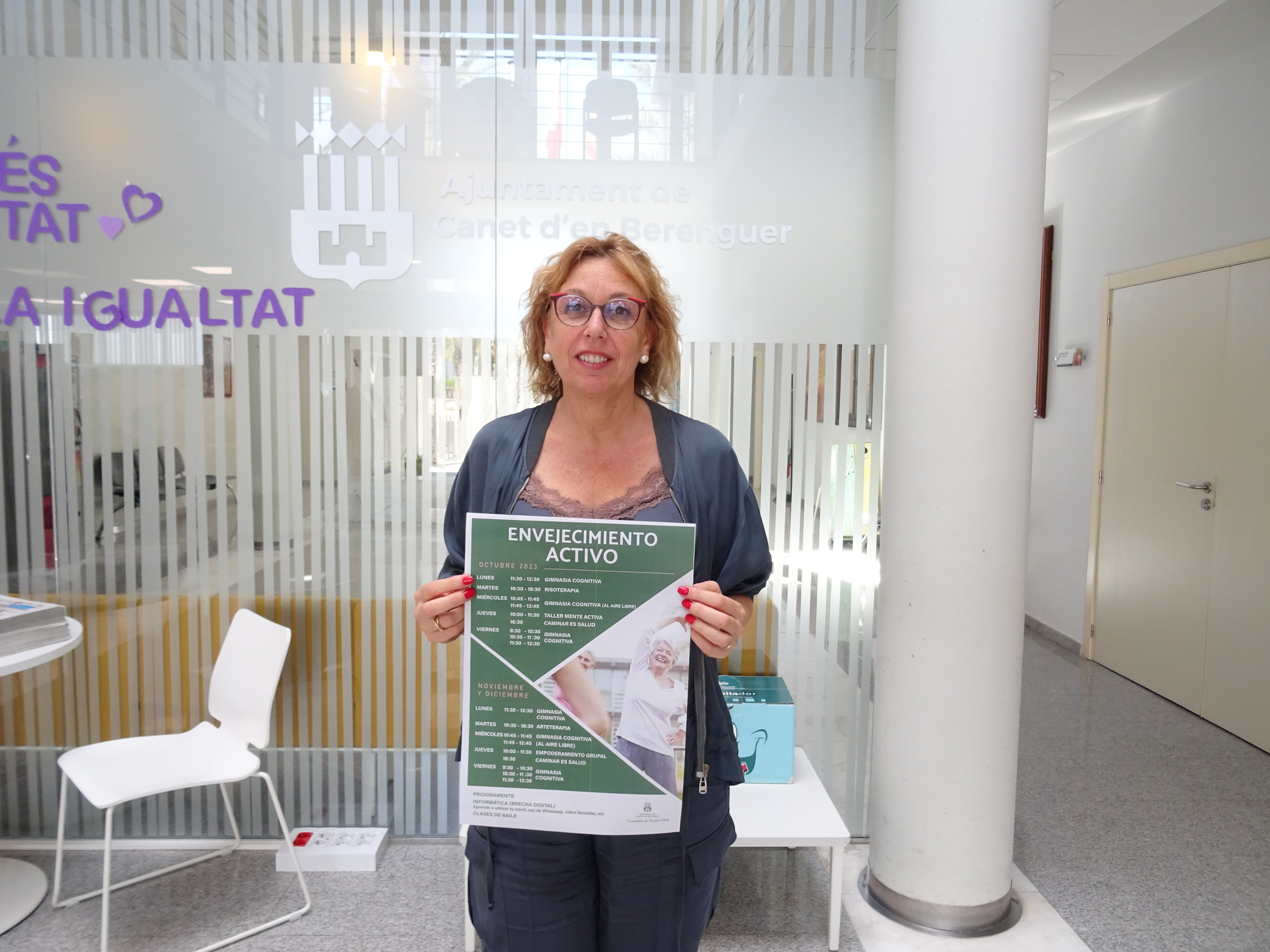 El área de la Tercera Edad de Canet pone en marcha un programa de actividades para trabajar cuerpo y mente de sus mayores El área de la Tercera Edad de Canet pone en marcha un programa de actividades para trabajar cuerpo y mente de sus mayores