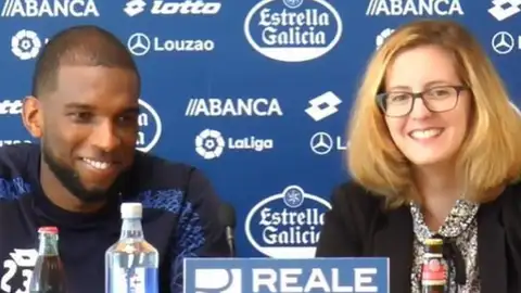 Ryan Babel y Bibi Santiso En Abegondo