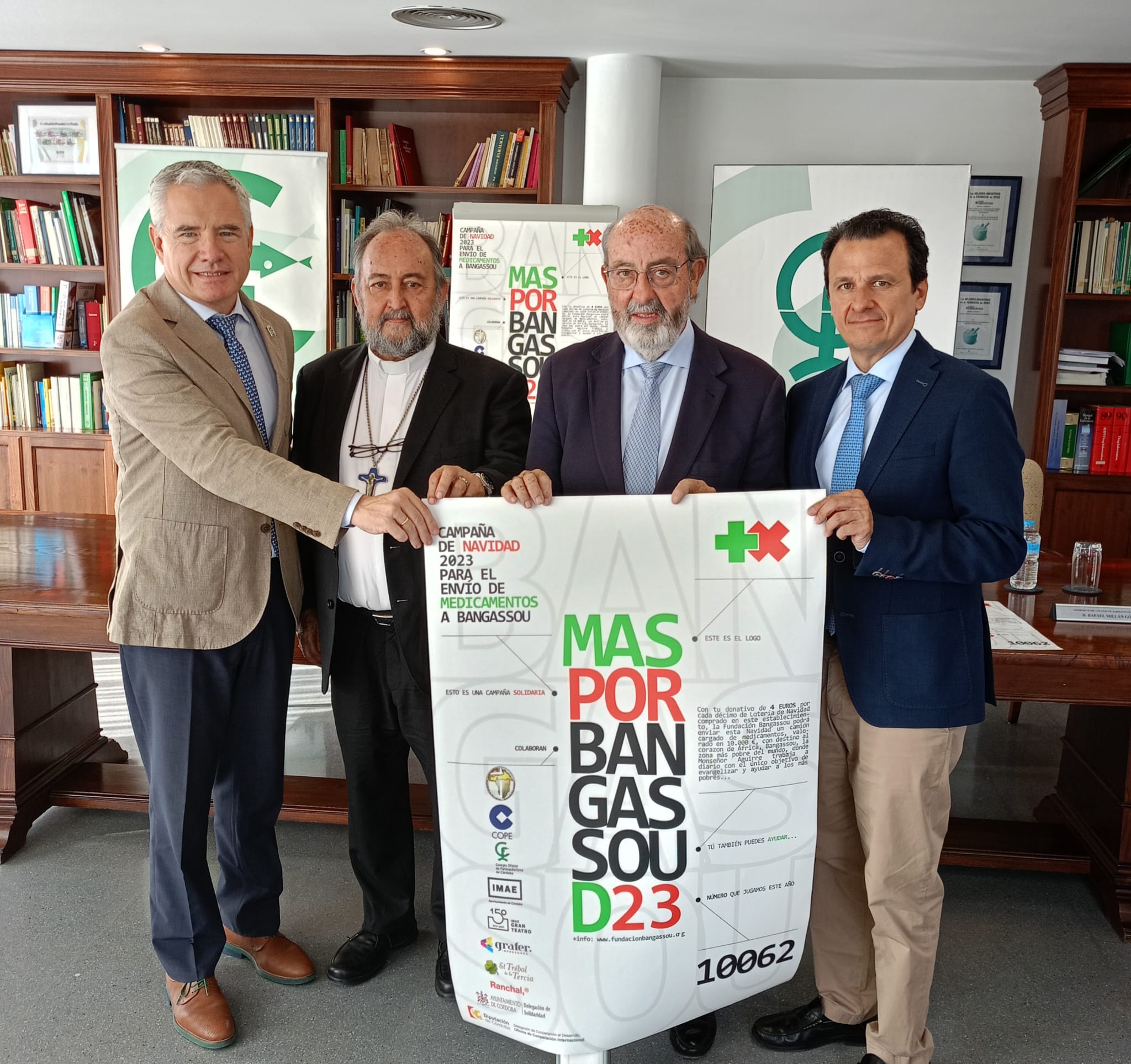 El compromiso de las farmacias de Córdoba con Bangassou El compromiso de las farmacias de Córdoba con Bangassou