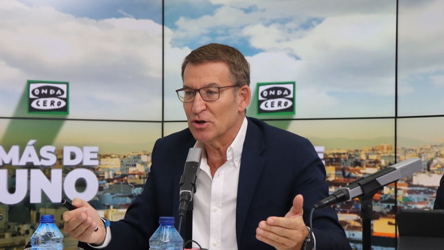 El l&iacute;der del Partido Popular, Alberto N&uacute;&ntilde;ez Feij&oacute;o, en 'M&aacute;s de uno'