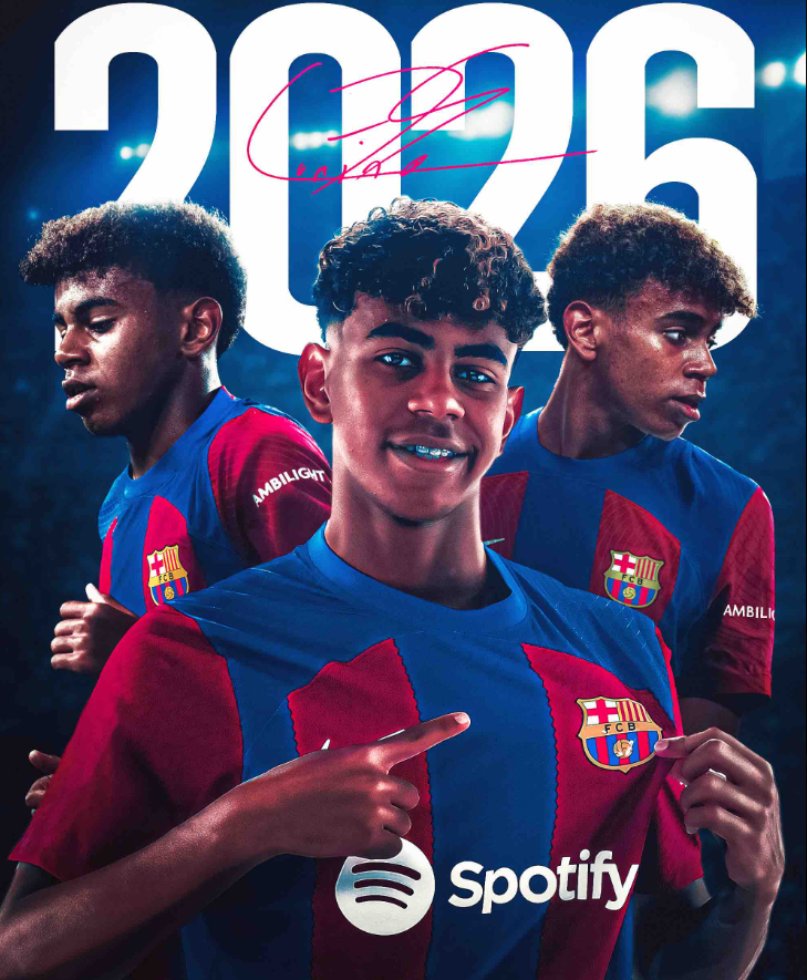 El Barça renova Lamine Yamal fins al 2026 El Barça renova Lamine Yamal fins al 2026
