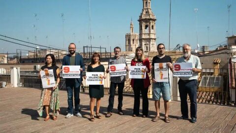 ACPV y la Comissió 9 &#39;octubre convoca bajo el lema &quot;País Valencià, antifeixista&quot;