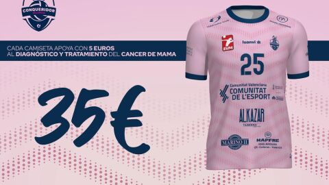 Colabora en la lucha contra el cáncer de mama con Conqueridor y consigue tu camiseta desde 35€