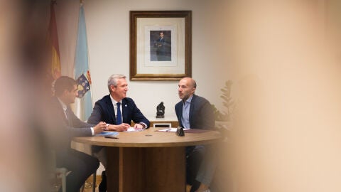 Reuni&oacute;n de Alfonso Rueda e Gonzalo J&aacute;come