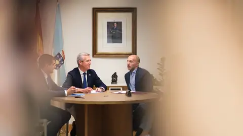 Reunión de Alfonso Rueda e Gonzalo Jácome Reunión de Alfonso Rueda e Gonzalo Jácome