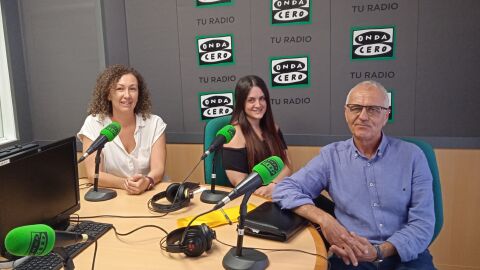 Diamar Mira, Tamara Ma&ntilde;as y Javier Puebla