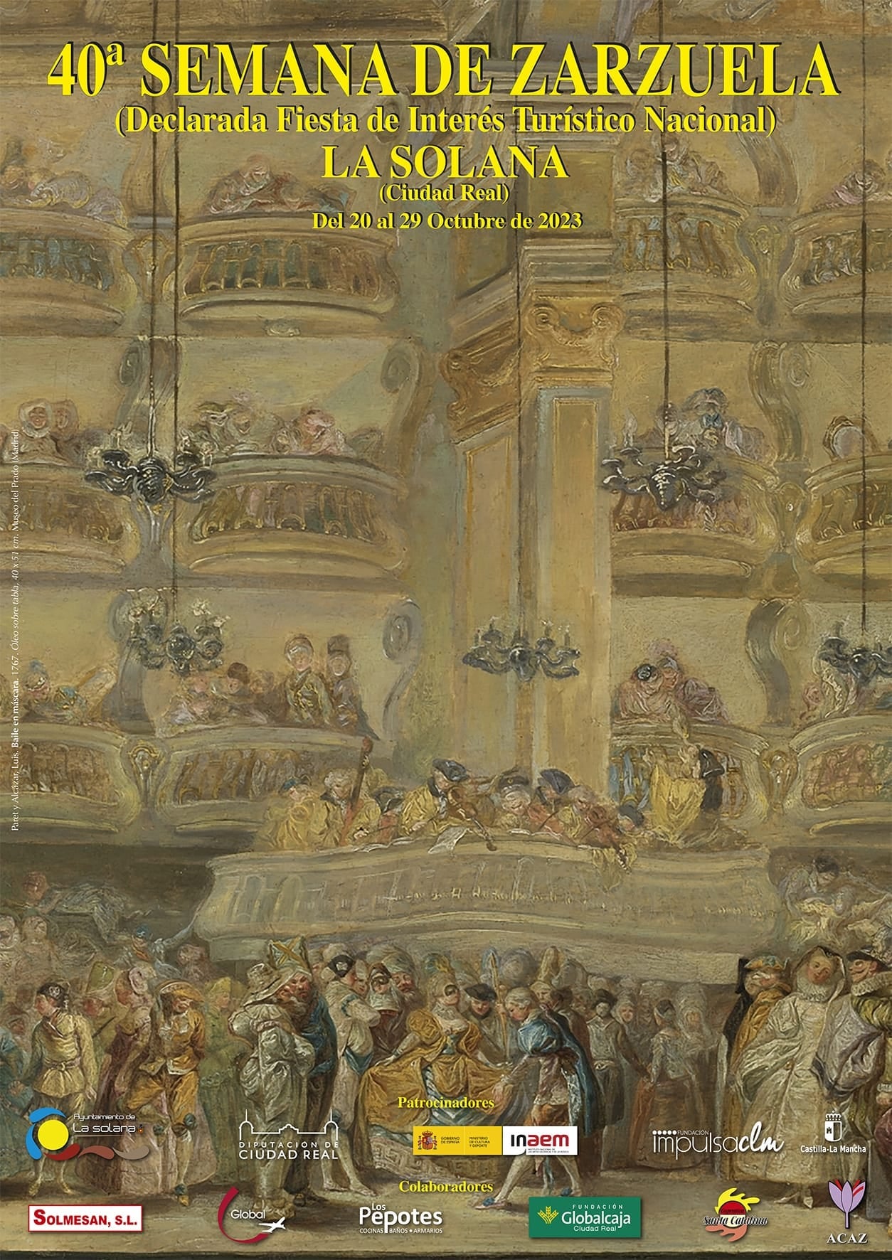 La Semana de la Zarzuela de La Solana celebra su cuarenta cumpleaños La Semana de la Zarzuela de La Solana celebra su cuarenta cumpleaños