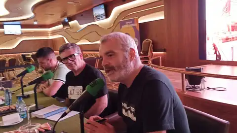 Desayuno José Soto, Andrés Alonso. Casino de Vigo Desayuno José Soto, Andrés Alonso. Casino de Vigo