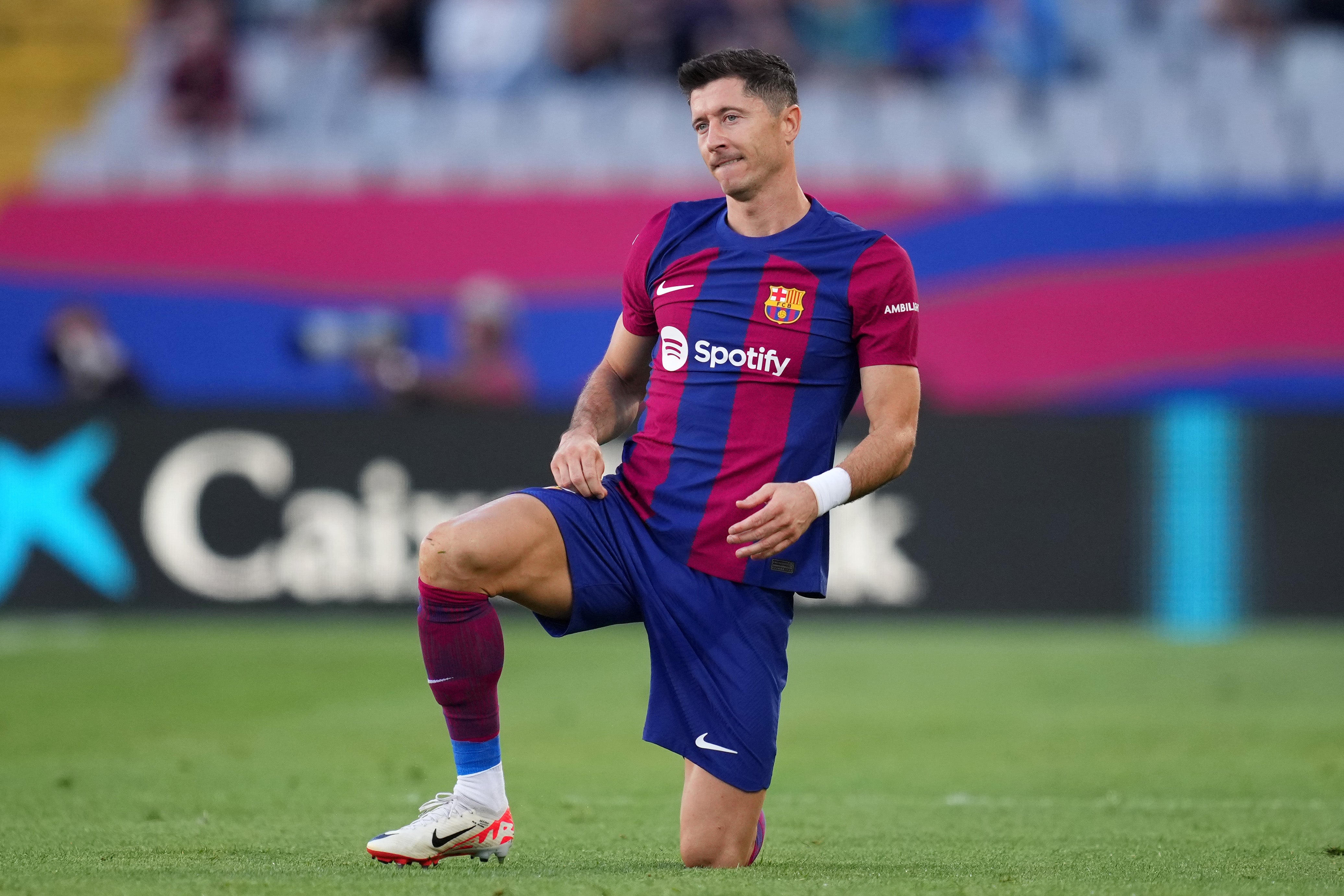 Alarma Lewandowski: es duda para el Clásico Alarma Lewandowski: es duda para el Clásico