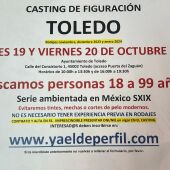Convocan un casting en Toledo para el rodaje de una serie
