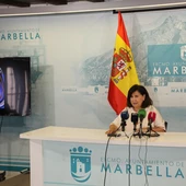 la directora general de Cultura, Carmen Díaz, en rueda de prensa la directora general de Cultura, Carmen Díaz, en rueda de prensa
