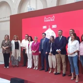 Miembros de la corporación de la Diputación durante la presentación del 130 aniversario del Palacio Provincial Miembros de la corporación de la Diputación durante la presentación del 130 aniversario del Palacio Provincial