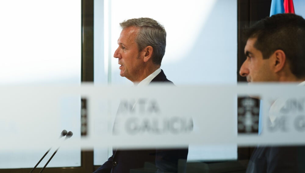 Reunión de Alfonso Rueda e Gonzalo Jácome