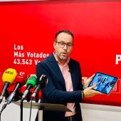 Héctor Díez, portavoz del PSOE de Elche. 