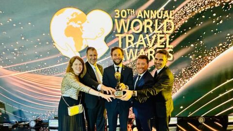 Entrega del premio &quot;Mejor destino deportivo en Europa&quot; de los World Travel Awards