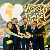 Entrega del premio "Mejor destino deportivo en Europa" de los World Travel Awards