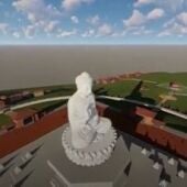 La Fundación Lumbini se da de plazo hasta final de año para desbloquear el proyecto Gran Buddha, el alcalde lo garantiza