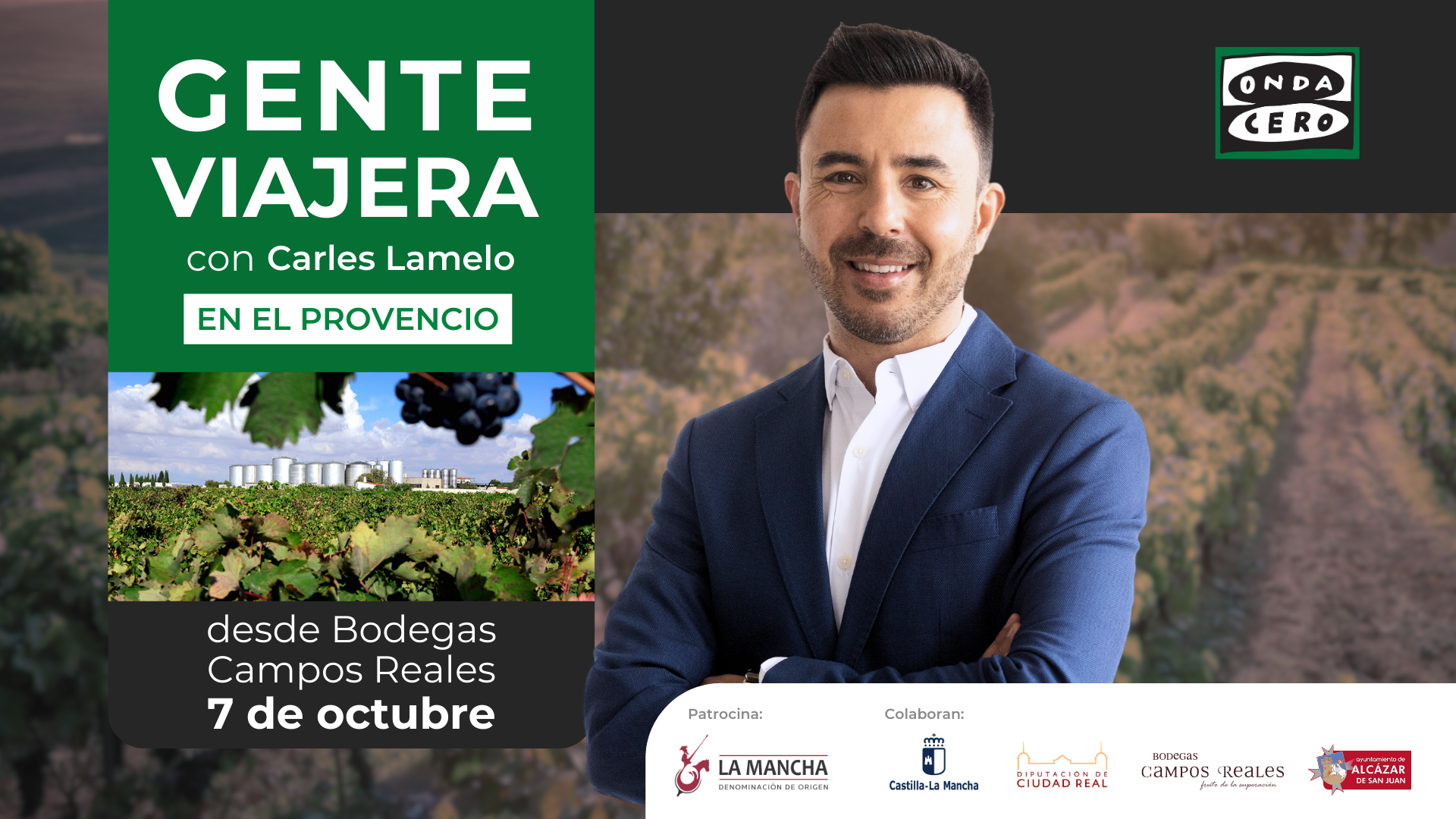 'Gente viajera' celebra la Fiesta de la Vendimia desde El Provencio 'Gente viajera' celebra la Fiesta de la Vendimia desde El Provencio