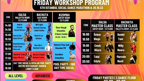 'Mario y Lau' representantes de Espa&ntilde;a en el 5&ordm; Istanbul Social Dance Marathon