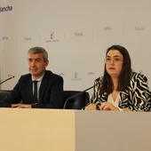 Álvaro Gutiérrez, delegado de la Junta y Nuria Cogolludo, delegada provincial de Igualdad Álvaro Gutiérrez, delegado de la Junta y Nuria Cogolludo, delegada provincial de Igualdad